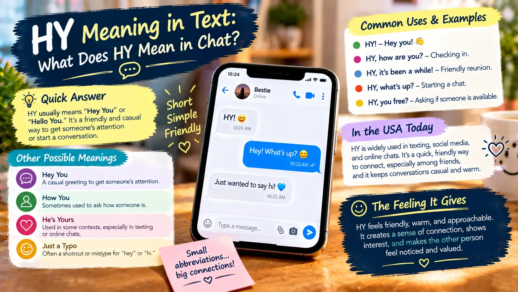 HY Meaning in Text