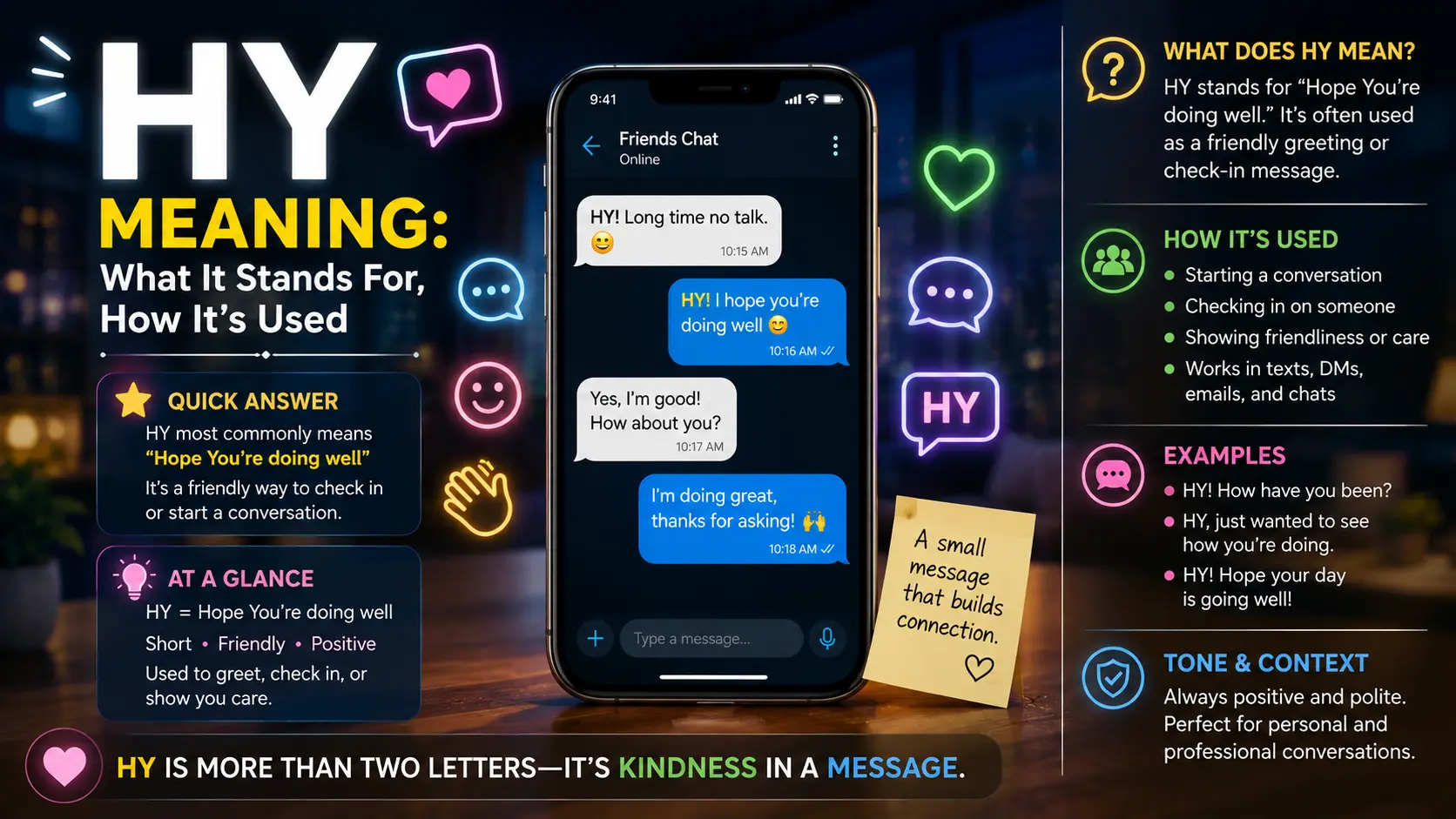 HY Meaning