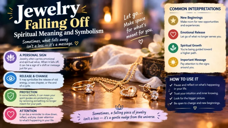 Jewelry Falling Off Spiritual Meaning and Symbolism
