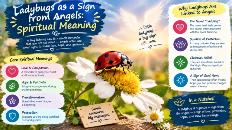 Ladybugs as a Sign from Angels