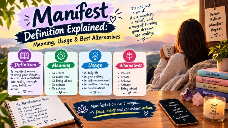 Manifest Definition