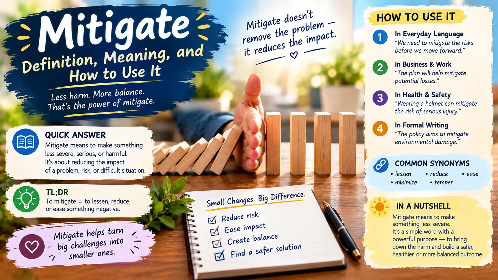 Mitigate Definition