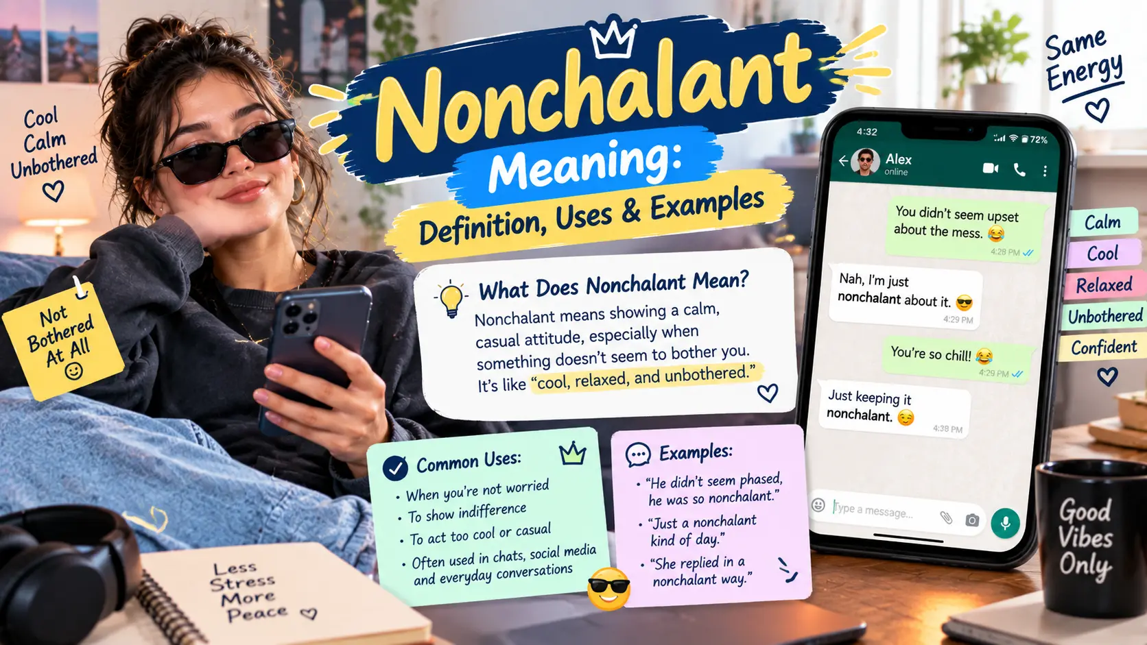 Nonchalant Meaning