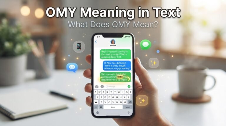 OMY Meaning in Text What Does OMY Mean
