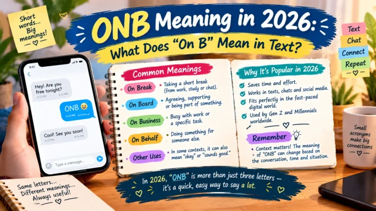 ONB Meaning