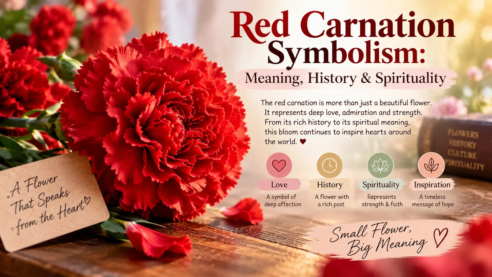 Red Carnation Symbolism