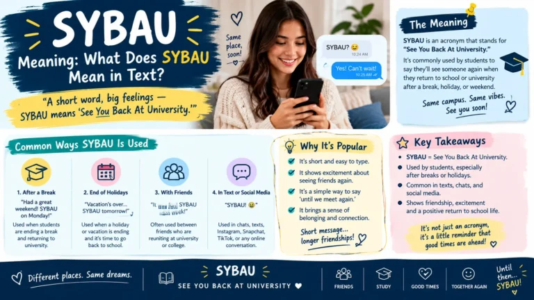 SYBAU Meaning