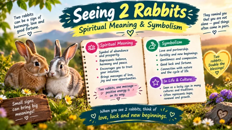 Seeing 2 Rabbits