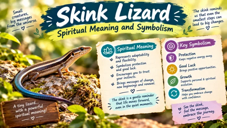 Skink Lizard Spiritual Meaning and Symbolism