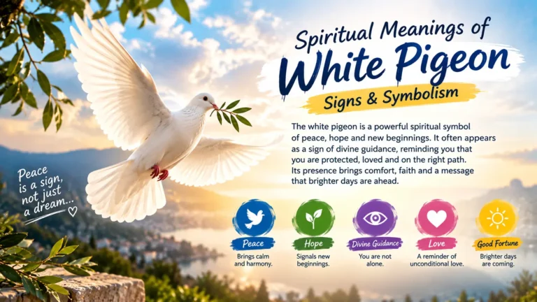 Spiritual Meanings of White Pigeon