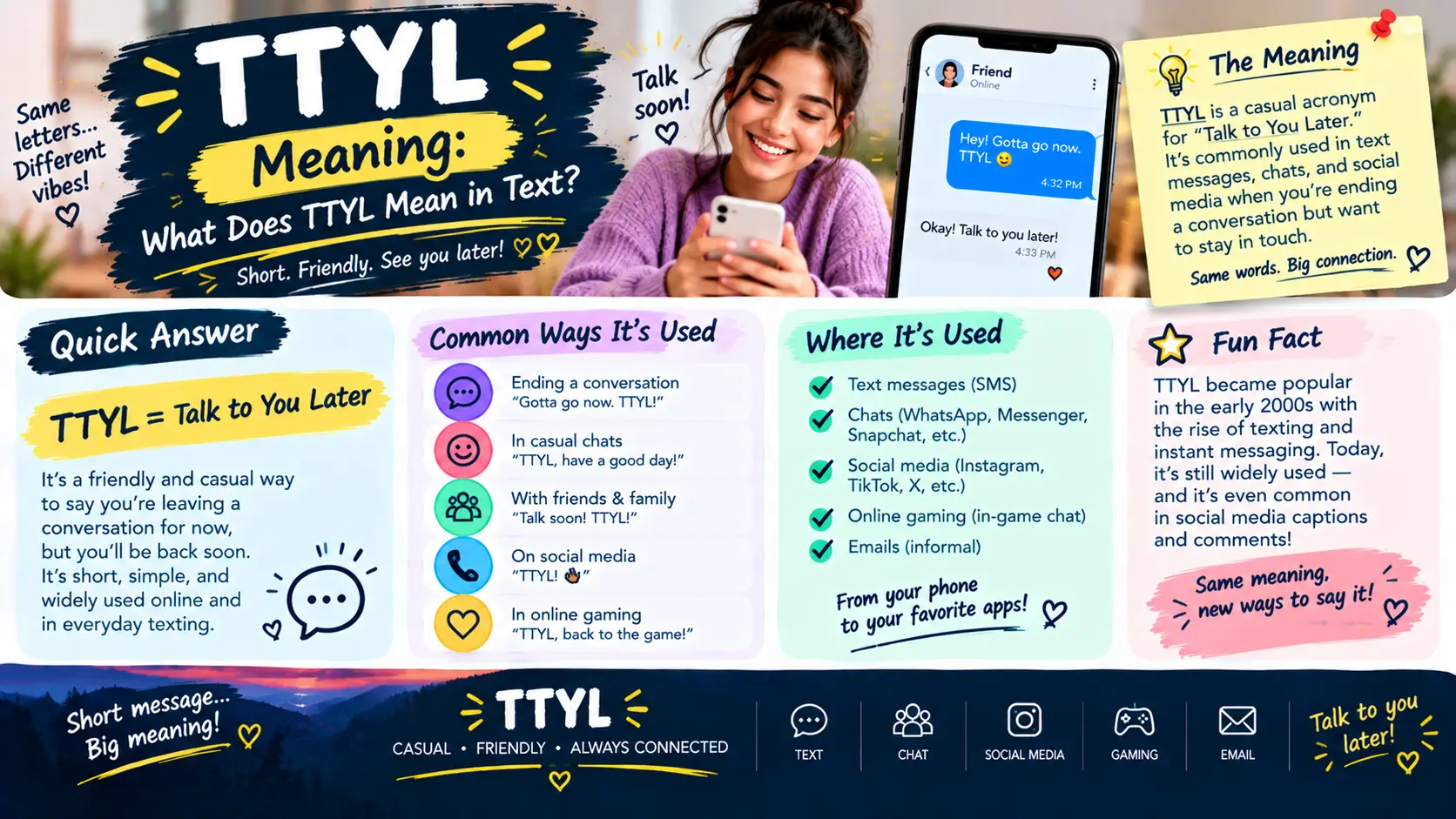 TTYL Meaning