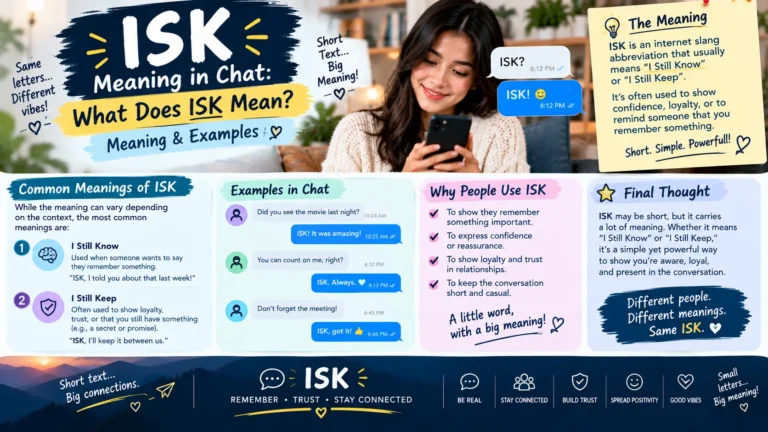 What Does ISK Mean in Chat