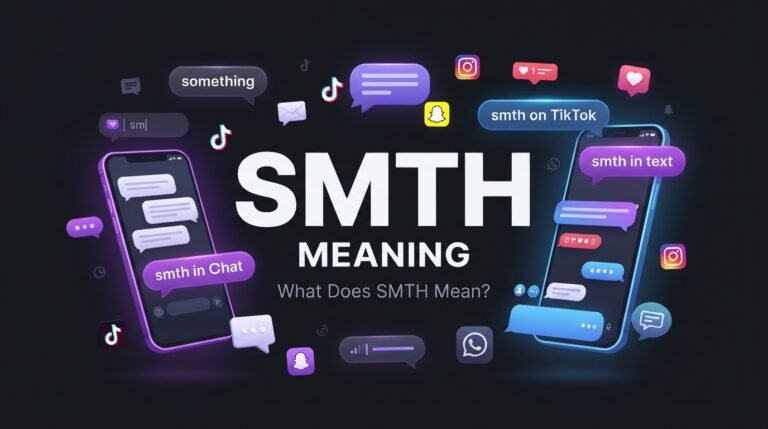 What does smth mean