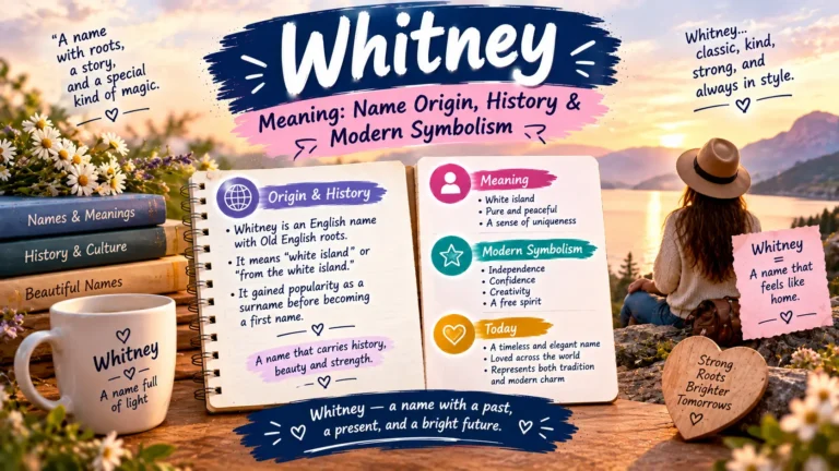 Whitney Meaning