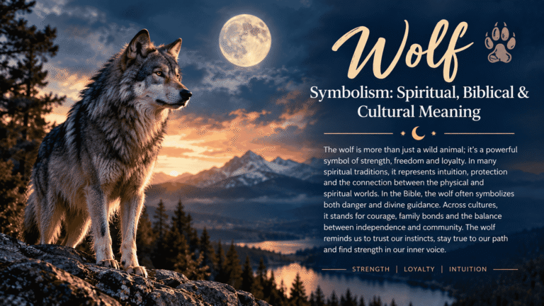 Wolf Symbolism: Spiritual, Biblical & Cultural Meaning