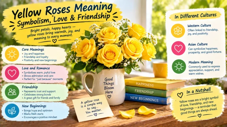 Yellow Roses Meaning