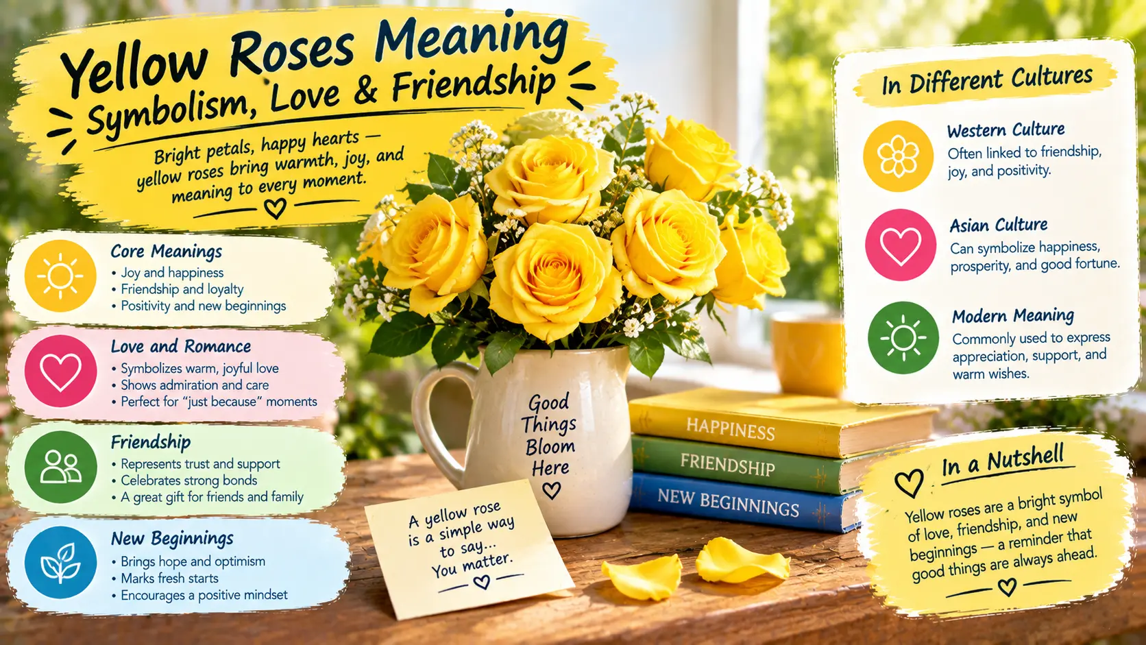 Yellow Roses Meaning