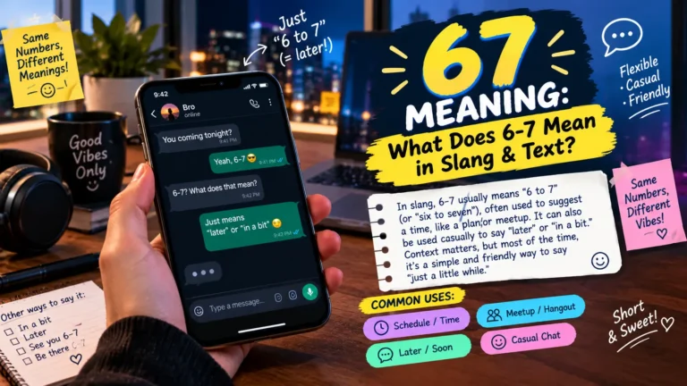 67 Meaning