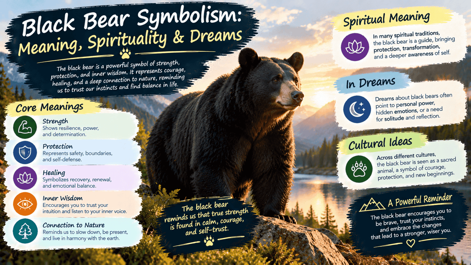 Black Bear Symbolism