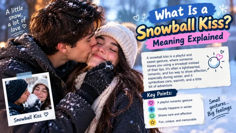 What Is a Snowball Kiss